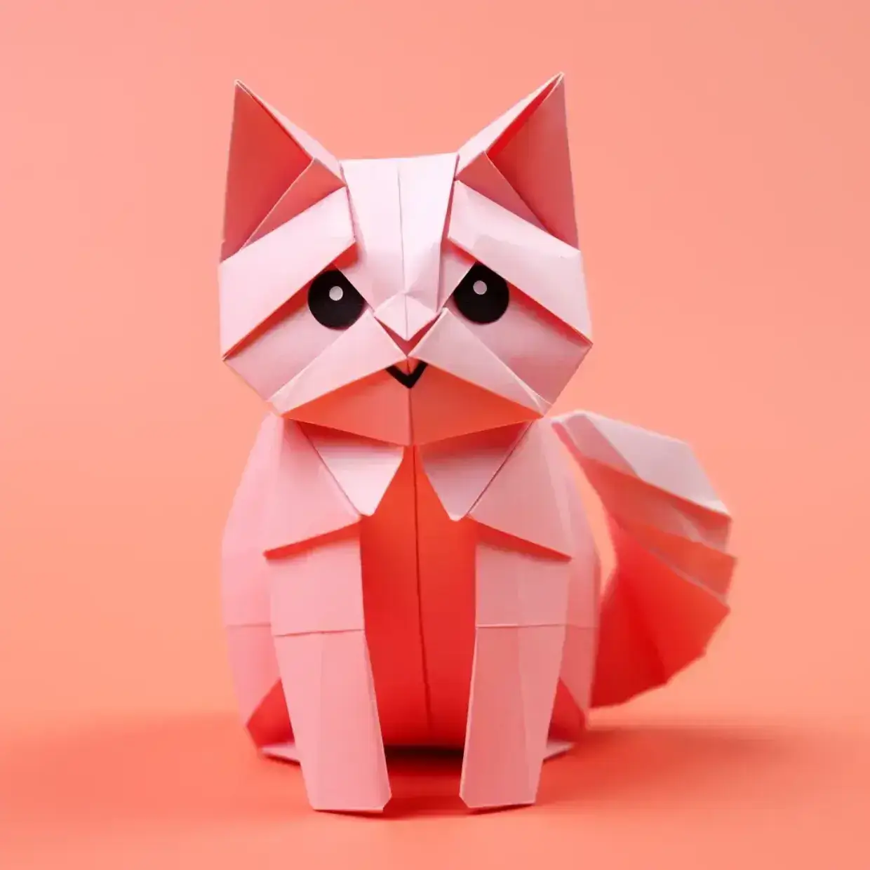 How to make origami cat How to make origami cat